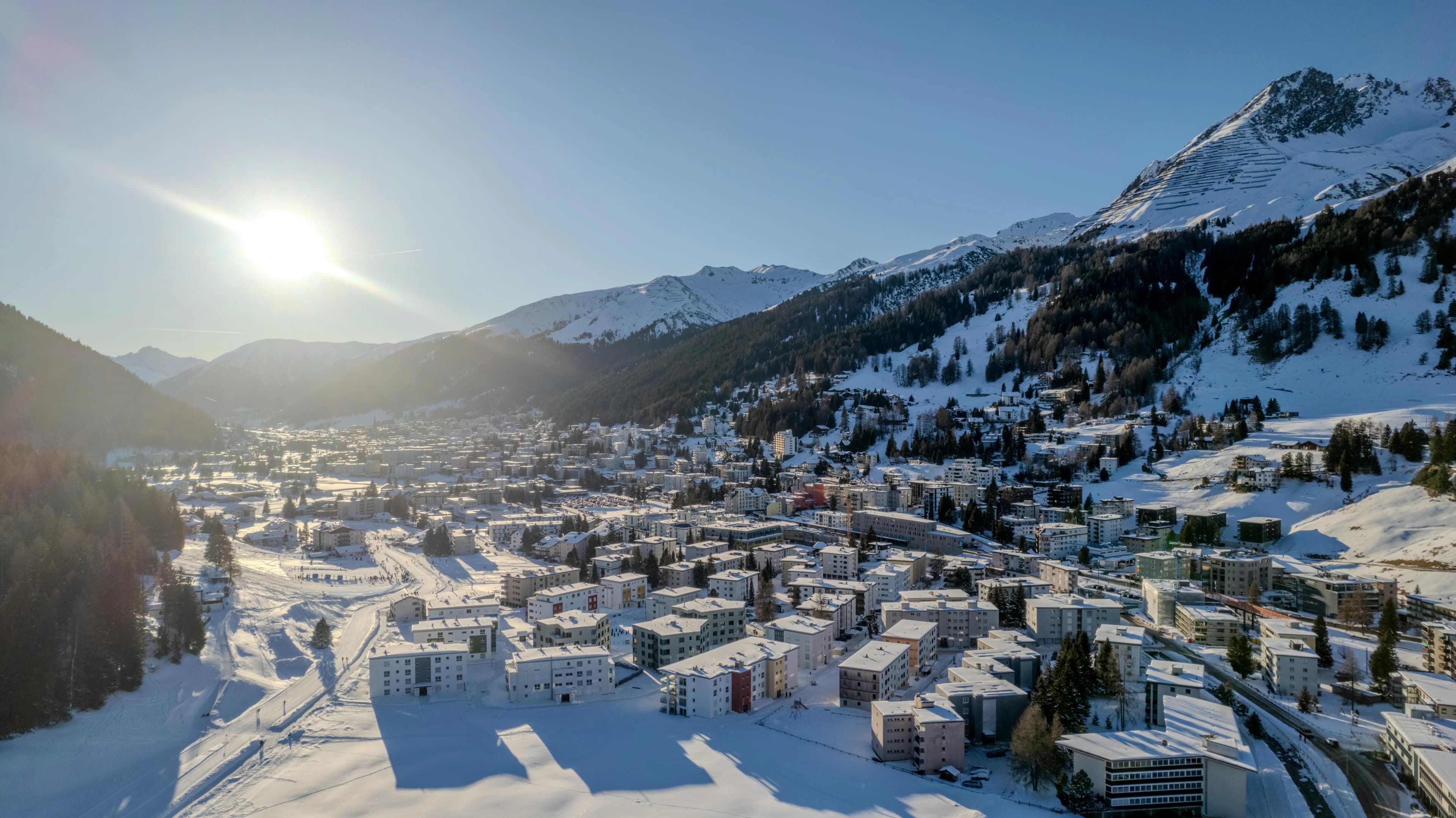 Davos and its Alpine surroundings