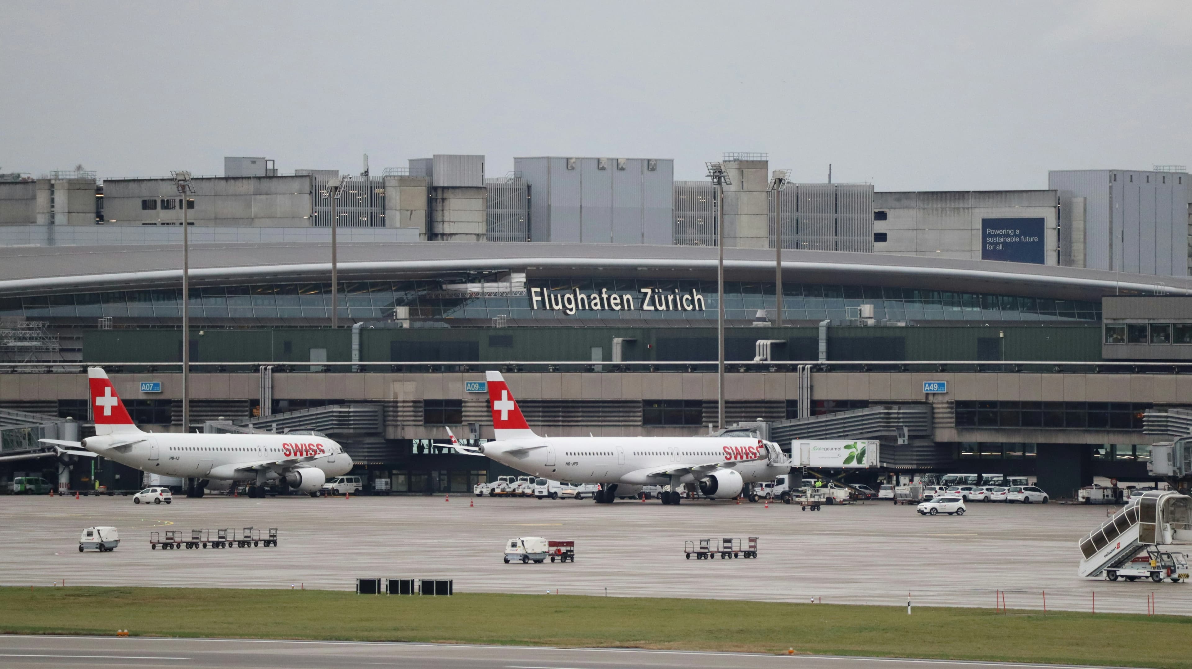 Zurich Airport terminal